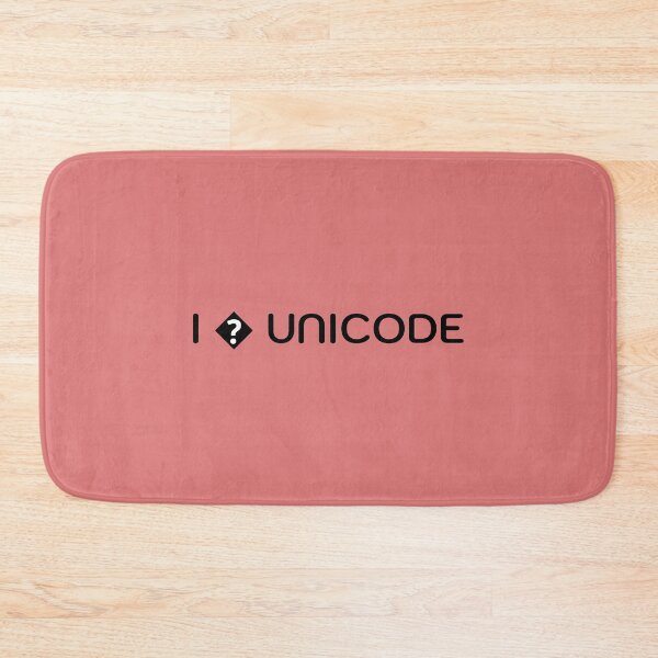 Item preview, I � UNICODE  designed and sold by JINRANIN.