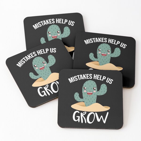 Item preview, Mistakes Help Us Grow designed and sold by AmethystMurad.