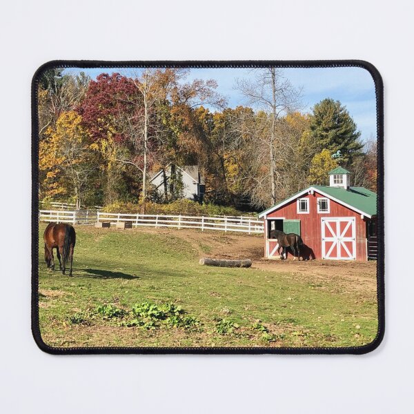 Item preview, Horsing around in the Fall designed and sold by Paintingladycat.