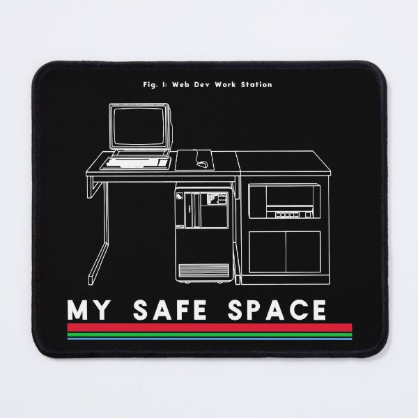 Item preview, Web Dev Work Station - My Safe Space - Web Development Design designed and sold by Shirtlify.