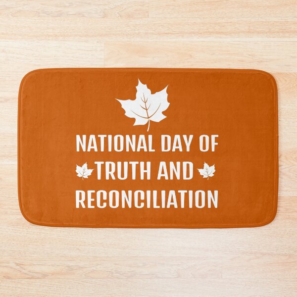 Item preview, National Day of Truth and Reconciliation Design With Leaf and White Text designed and sold by Design-Maniya.