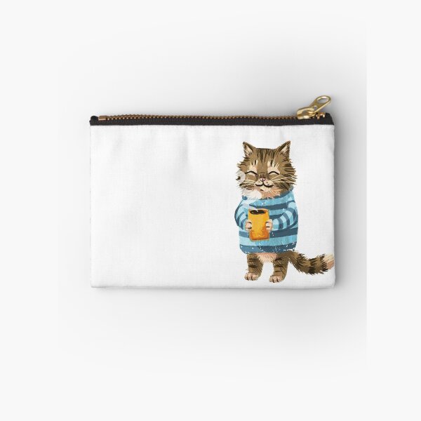 Item preview, Cat Holding Mug designed and sold by Brigidmalloy.