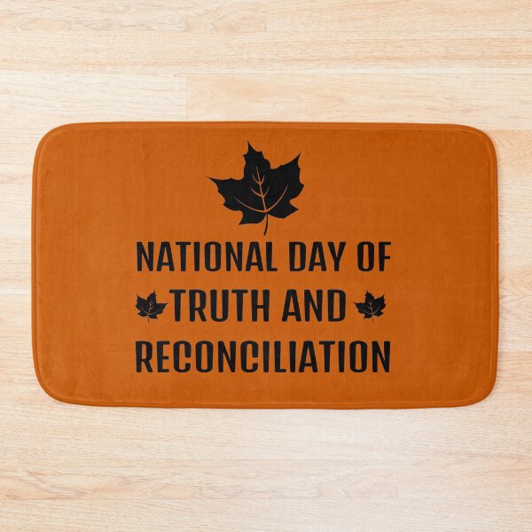 Item preview, National Day of Truth and Reconciliation Design With Leaf and Black Text designed and sold by Design-Maniya.