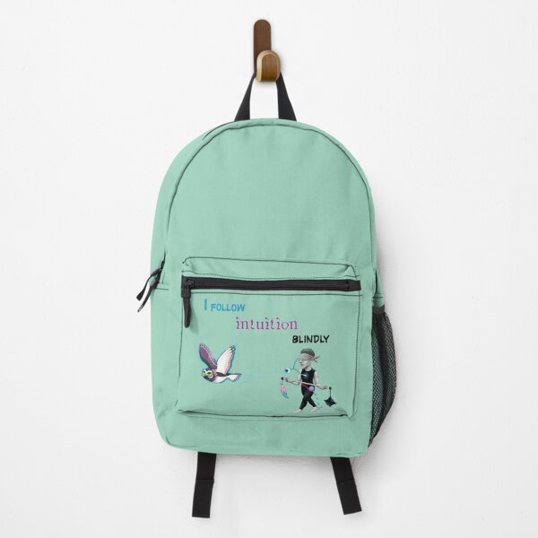 Item preview, Man blindly following his Intuition. Vivid graphics. Inspirational text. designed and sold by Kate - Gijomoti.