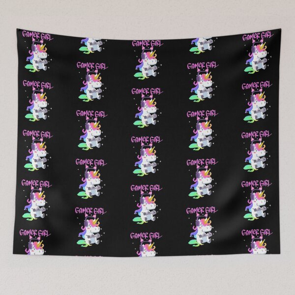 Item preview, Unicorn Gaming Girl designed and sold by ComfyRebel.
