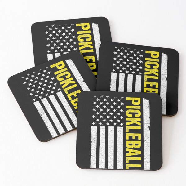 Item preview, American Flag US 4th Of July Pickleball Funny Pickleball designed and sold by Stronzi.