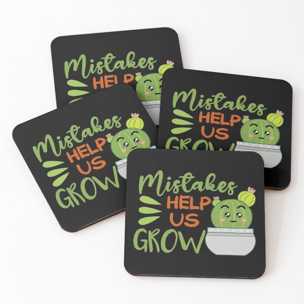 Item preview, Mistakes Help Us Grow designed and sold by AmethystMurad.