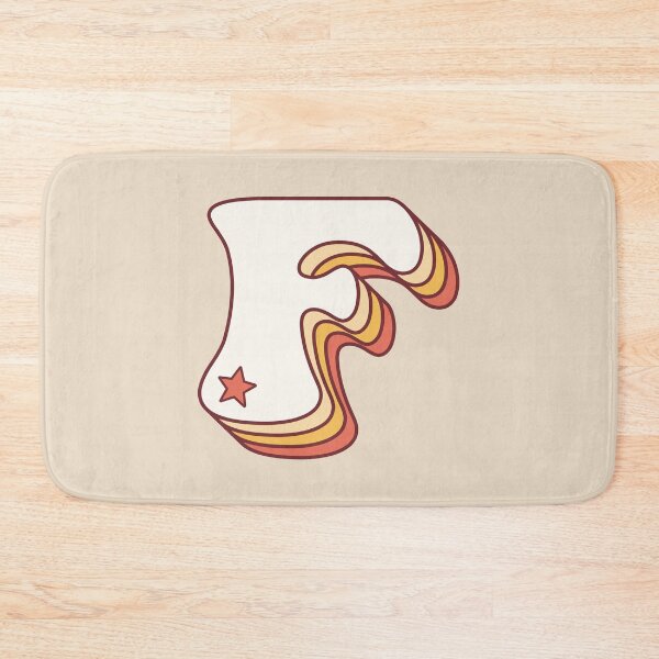 Item preview, Letter F Retro designed and sold by OkihanaShop.