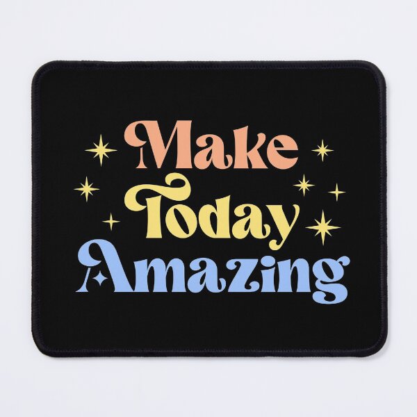 Item preview, Make Today Amazing | Motivational Quote designed and sold by ilustraliza.