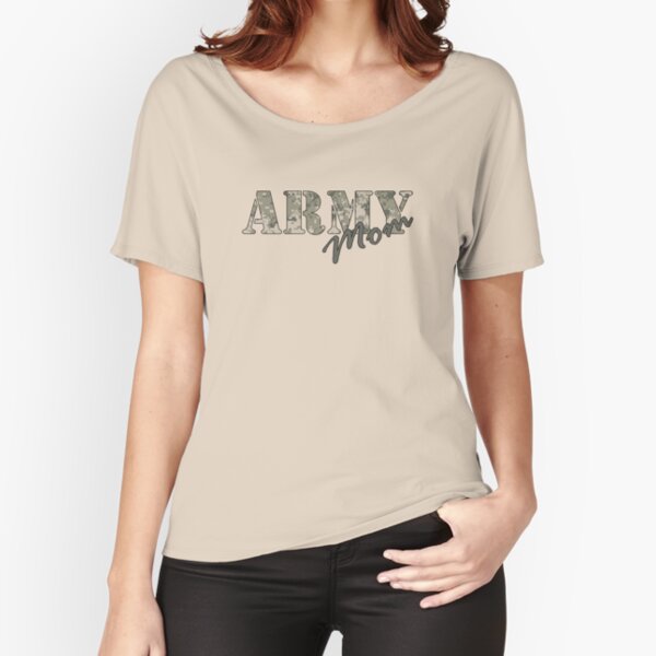 Army Mom Relaxed Fit T-Shirt