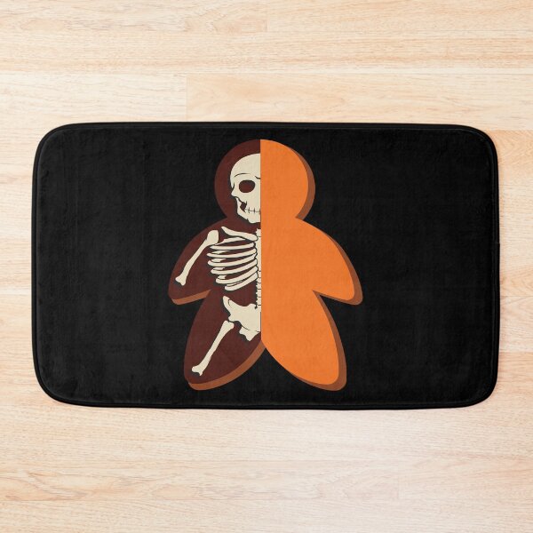 Item preview, Play figure meeple skeleton orange designed and sold by Raika-Kokuin.