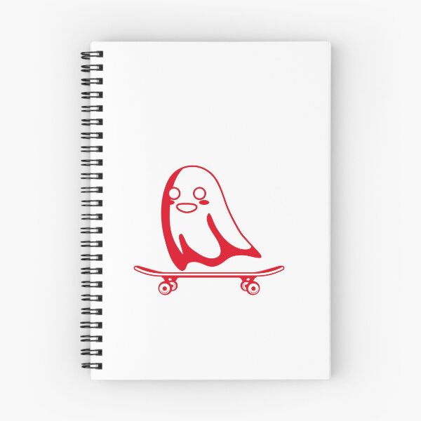 Item preview, Ghost Halloween Skateboarder designed and sold by MYNTLYF.