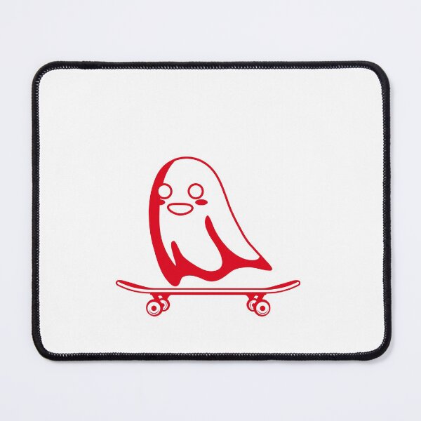Item preview, Ghost Halloween Skateboarder designed and sold by MYNTLYF.