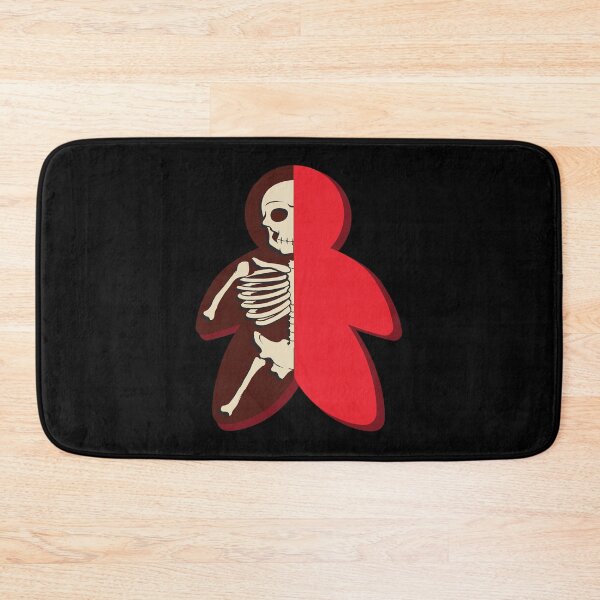 Item preview, Play figure meeple skeleton red designed and sold by Raika-Kokuin.