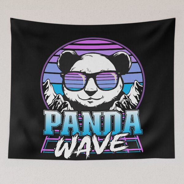 Item preview, Pastel Goth Japanese Kawaii Retrowave Panda Bear designed and sold by Stronzi.