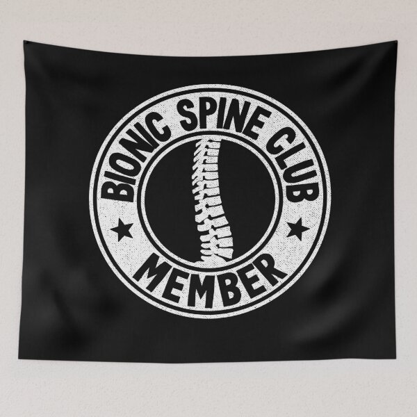 Item preview, Bionic Spine Club Member Surgery Spinal Fusion Get Well designed and sold by Stronzi.