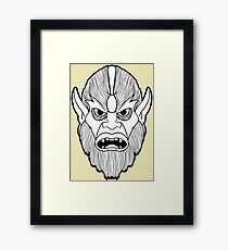 Beastman Framed Print