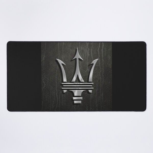 Dark Maserati Grey Desk Mat