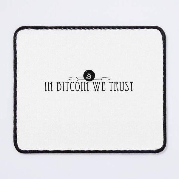 Item preview, In Bitcoin we trust - sticker designed and sold by Cloud7Stickers ..