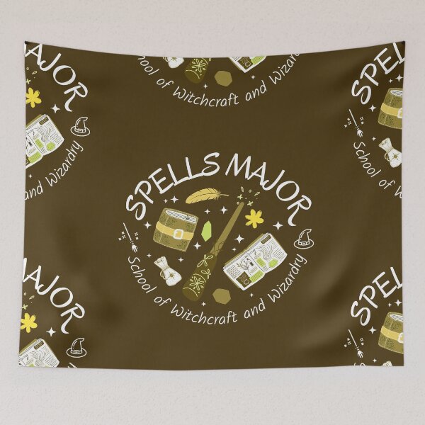 Item preview, Spells Major Yellow Theme for Students | School of Witchcraft and Wizardry designed and sold by MiaDelelai.
