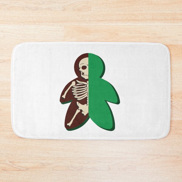 Item preview, Play figure meeple skeleton green designed and sold by Raika-Kokuin.