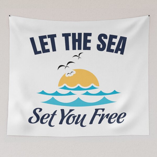 Item preview, Let The Sea Set You Free designed and sold by cotros.
