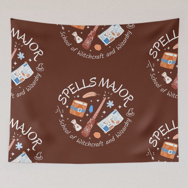 Item preview, Spells Major for Students at a School of Witchcraft and Wizardry designed and sold by MiaDelelai.