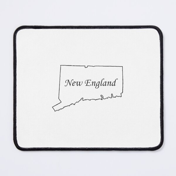 Item preview, New England Outline in Connecticut designed and sold by NamesandPlaces.