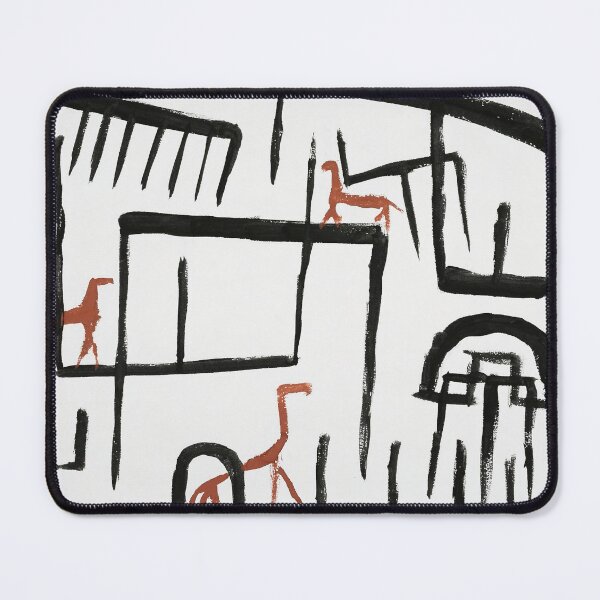 Item preview, Animals in an Enclosure (1938) by Paul Klee designed and sold by neteor.