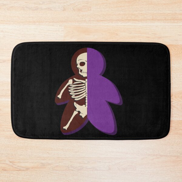 Item preview, Play figure meeple skeleton purple designed and sold by Raika-Kokuin.