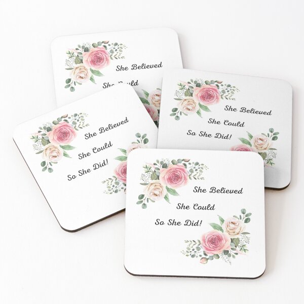 Item preview, She Believed She Could So She Did  designed and sold by SEMSA.