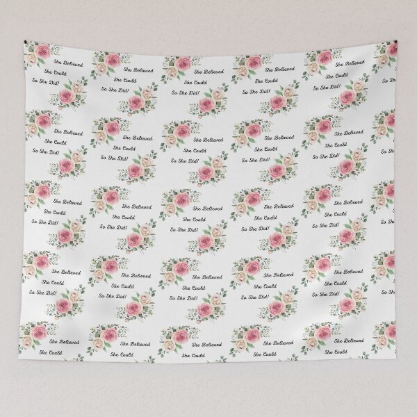Item preview, She Believed She Could So She Did  designed and sold by SEMSA.