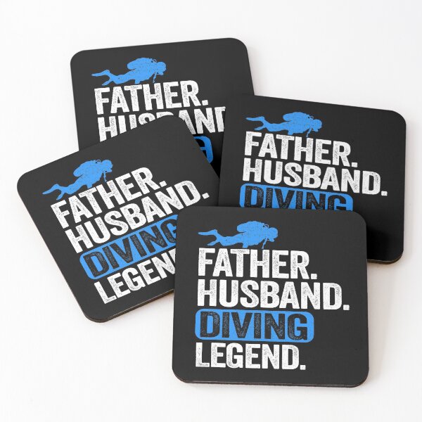 Item preview, Scuba Diving Dad Gift Father Husband Diving Legend designed and sold by Stronzi.