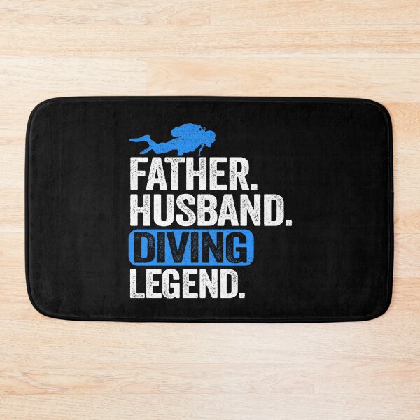 Item preview, Scuba Diving Dad Gift Father Husband Diving Legend designed and sold by Stronzi.