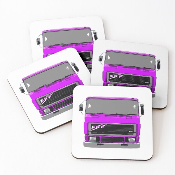 Item preview, ERF E6 1980s classic heavy lorry purple designed and sold by soitwouldseem.