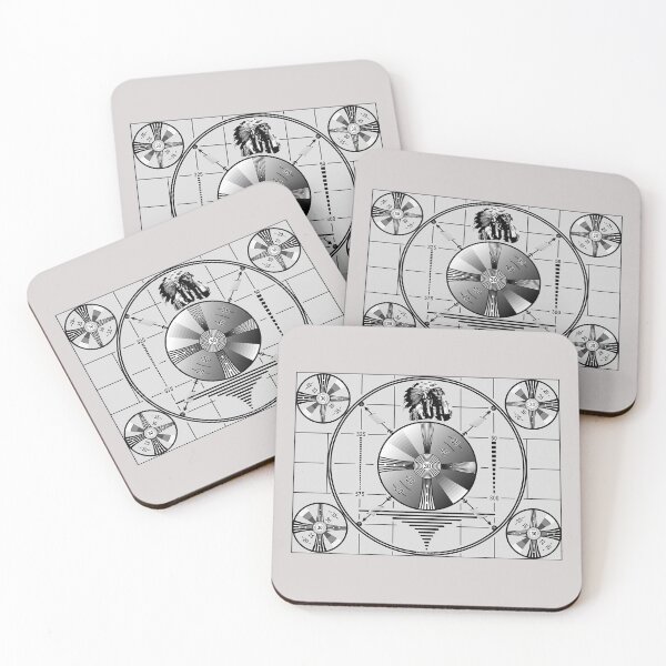 Item preview, RCA Test Pattern with Native American designed and sold by xorbah.