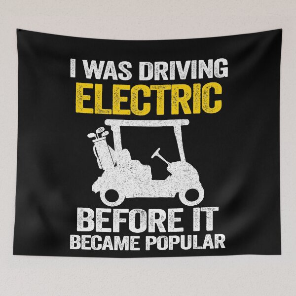 Item preview, I Was Driving Electric Before It Became Popular designed and sold by Stronzi.