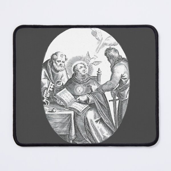 Item preview, St. Thomas Aquinas with St. Peter and St. Paul designed and sold by neteor.