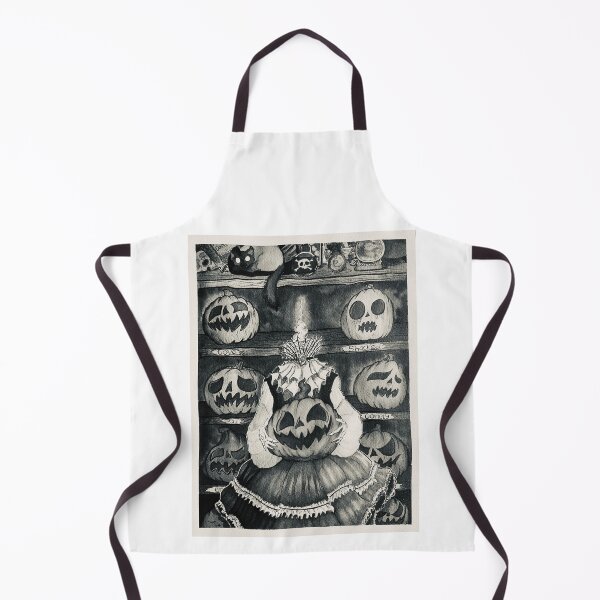 Item preview, Polina the pumpkin witch ( black and grey ) designed and sold by jinxedartstudio.