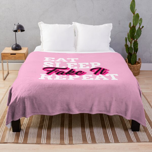 Item preview, Copy of Eat Sleep Fake It Repeat  designed and sold by nanogarbanzo.