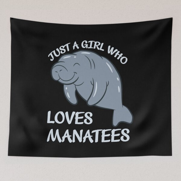 Item preview, Just a girl who loves Manatees designed and sold by ReThinkit.