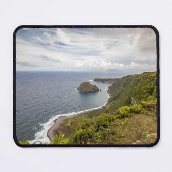 Item preview, Flores island, Azores travel destination, green and blue landscape, in nature. designed and sold by AylaHarbich.
