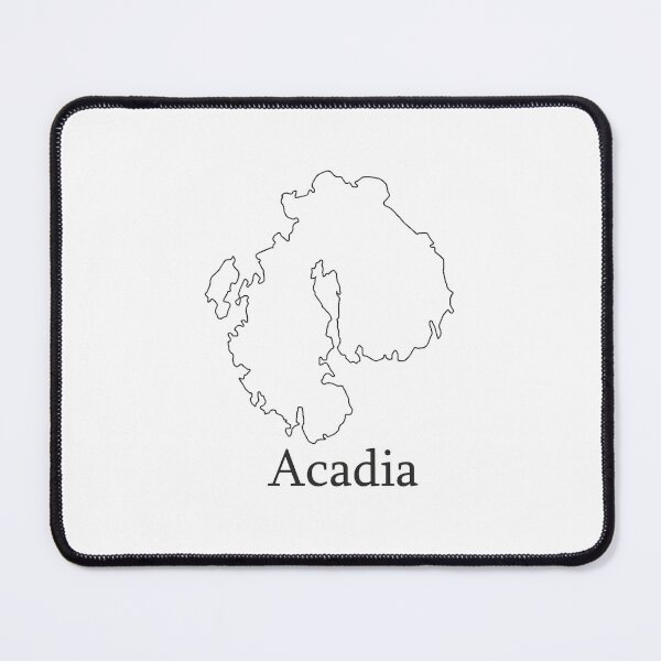 Item preview, Acadia Mount Desert Island Outline designed and sold by NamesandPlaces.