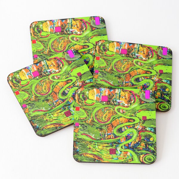 Item preview, Abstract digital painting - tileable pattern IX designed and sold by thalasson.