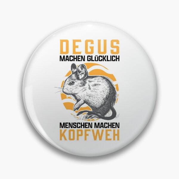 Item preview, Degus make rodents happy, Chilean rodent designed and sold by madgrfx.