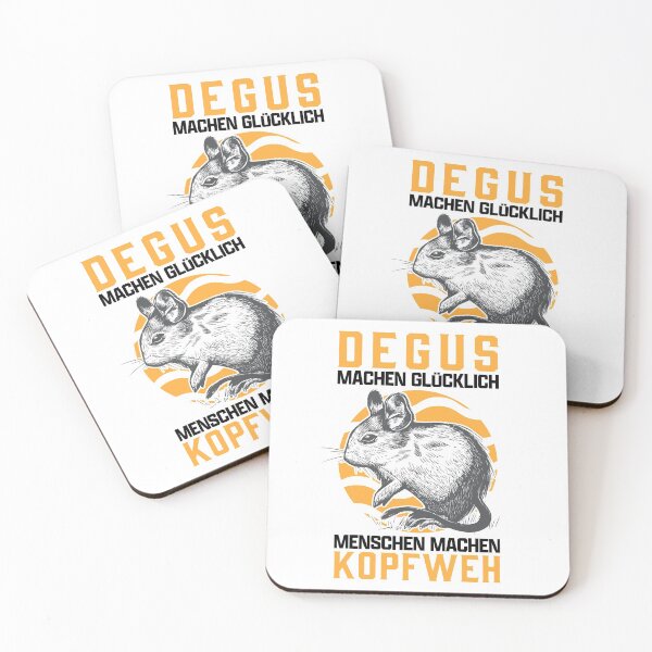 Item preview, Degus make rodents happy, Chilean rodent designed and sold by madgrfx.
