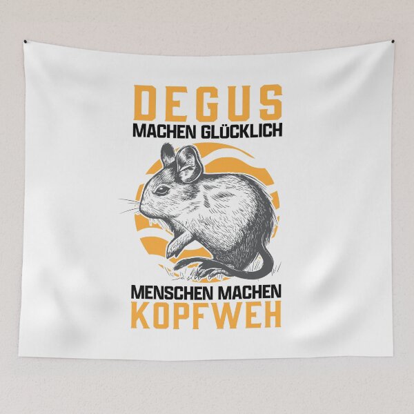 Item preview, Degus make rodents happy, Chilean rodent designed and sold by madgrfx.