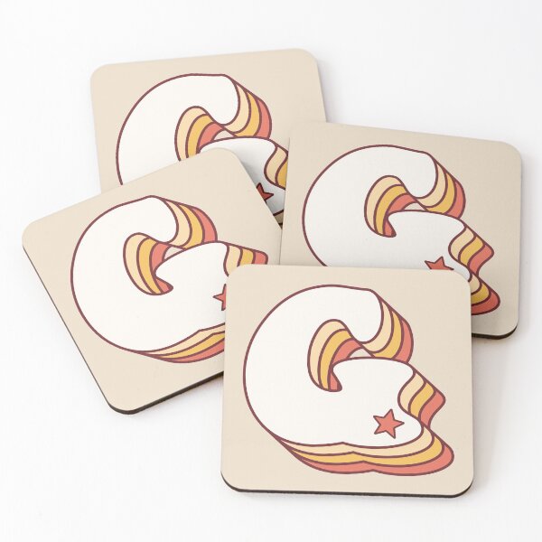 Item preview, Letter G Retro designed and sold by OkihanaShop.