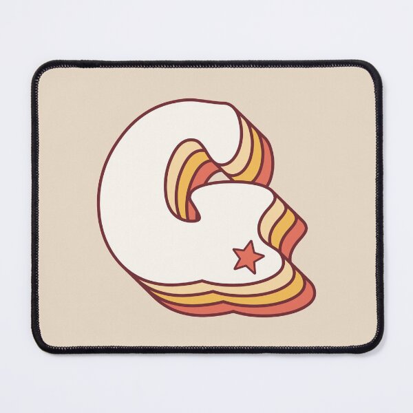 Item preview, Letter G Retro designed and sold by OkihanaShop.