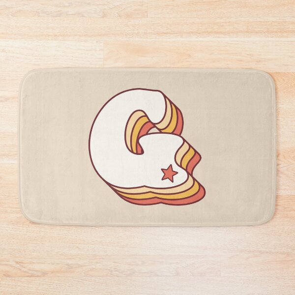 Item preview, Letter G Retro designed and sold by OkihanaShop.